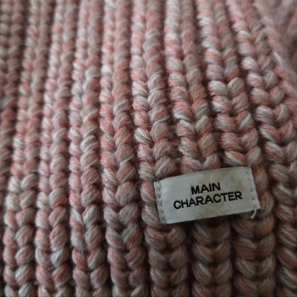 Aritzia Main Character OS Multicolor Knit Soft And Chunky Scarf - Picture 4 of 8